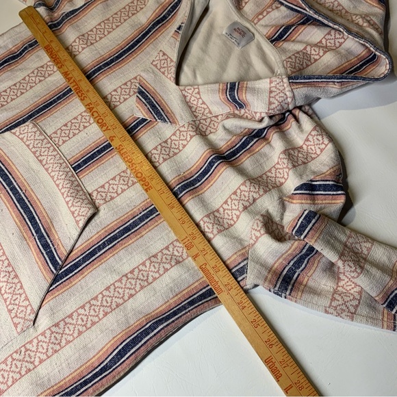 Pacific Republic Hoodie Women’s Medium Southwest Canvas Pullover Multicolor Boho - Picture 7 of 10